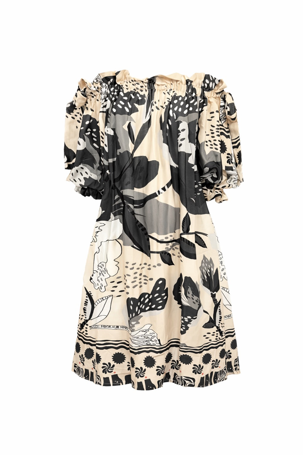 short sleeve rayon dress Short Sleeve Shirtdress Black Rayon Twill