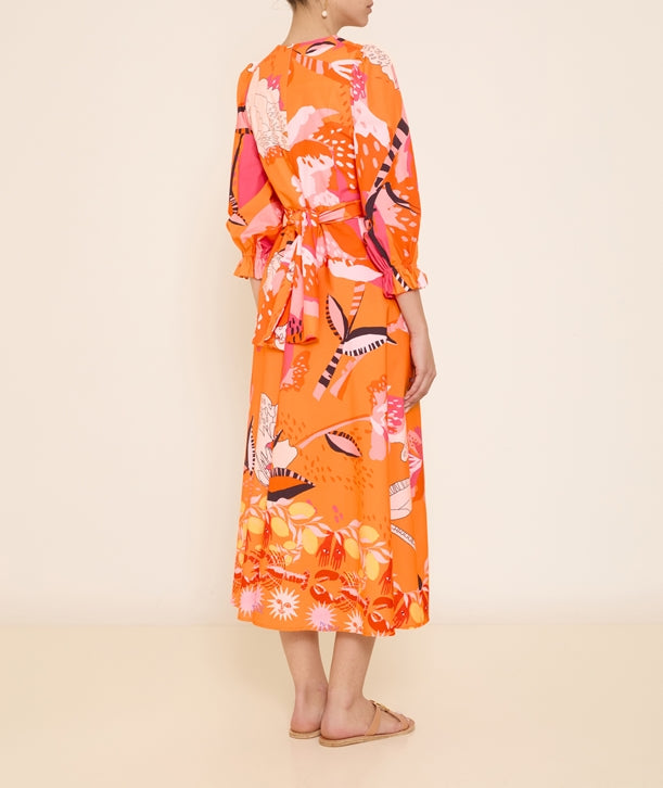 "  KROUAZE ORANGE KNOT - LONG "
