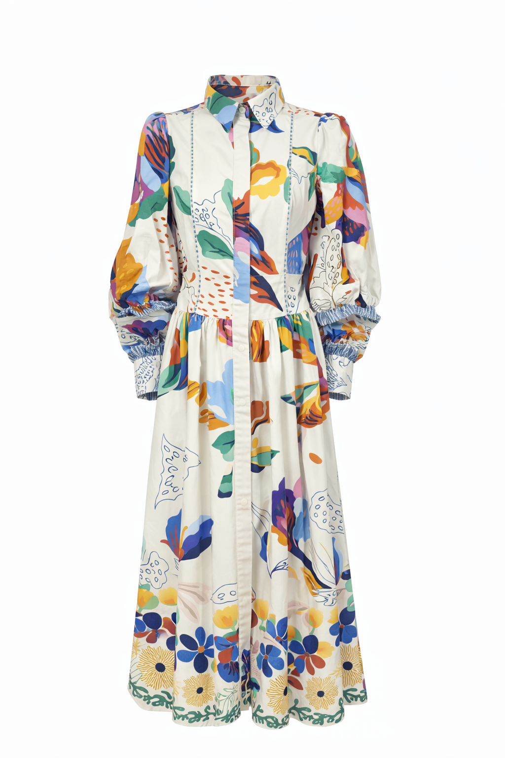 "MULTI SHIRTDRESS"