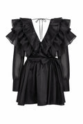 " BLACK RUFFLES "