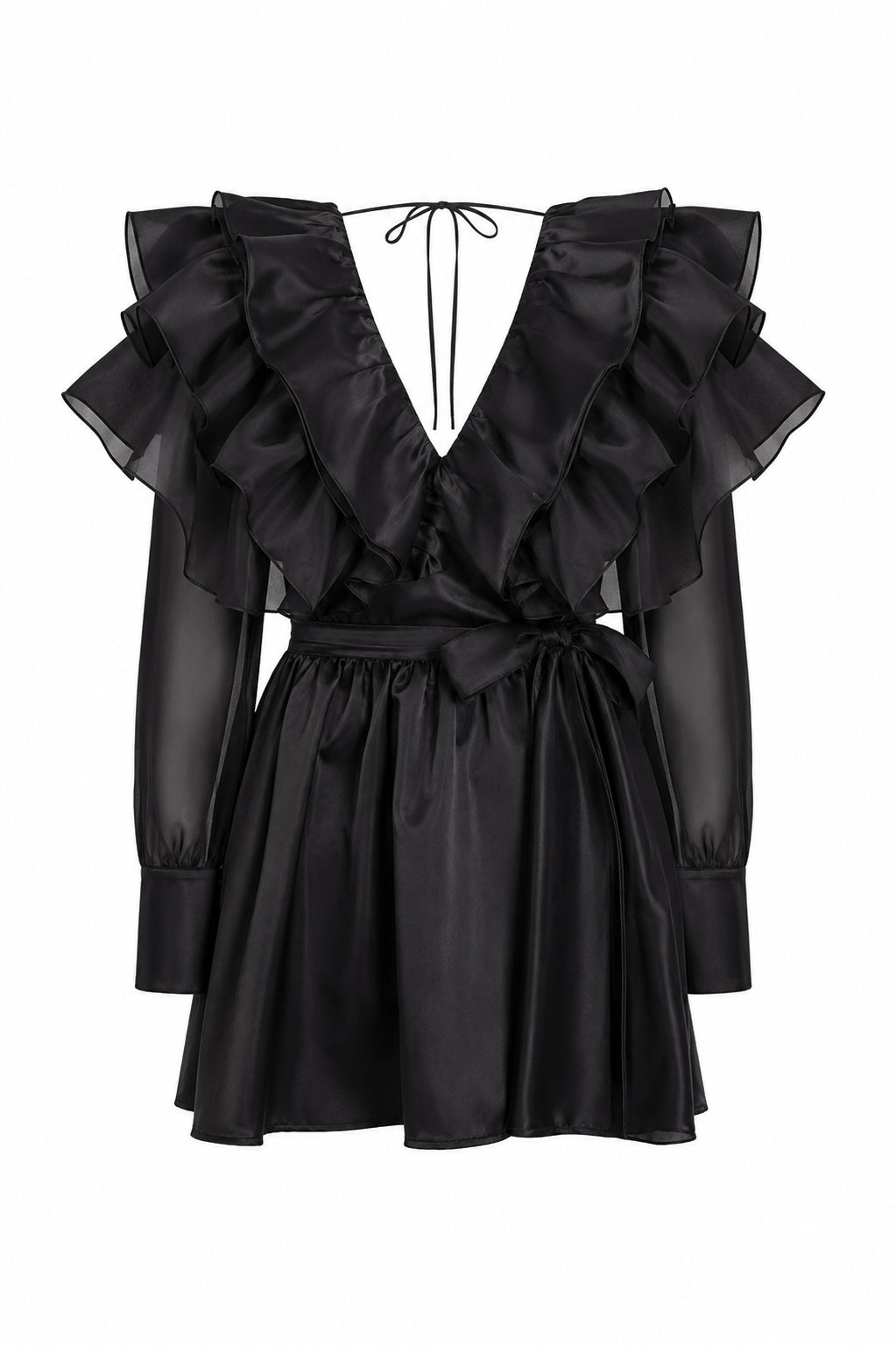 " BLACK RUFFLES "