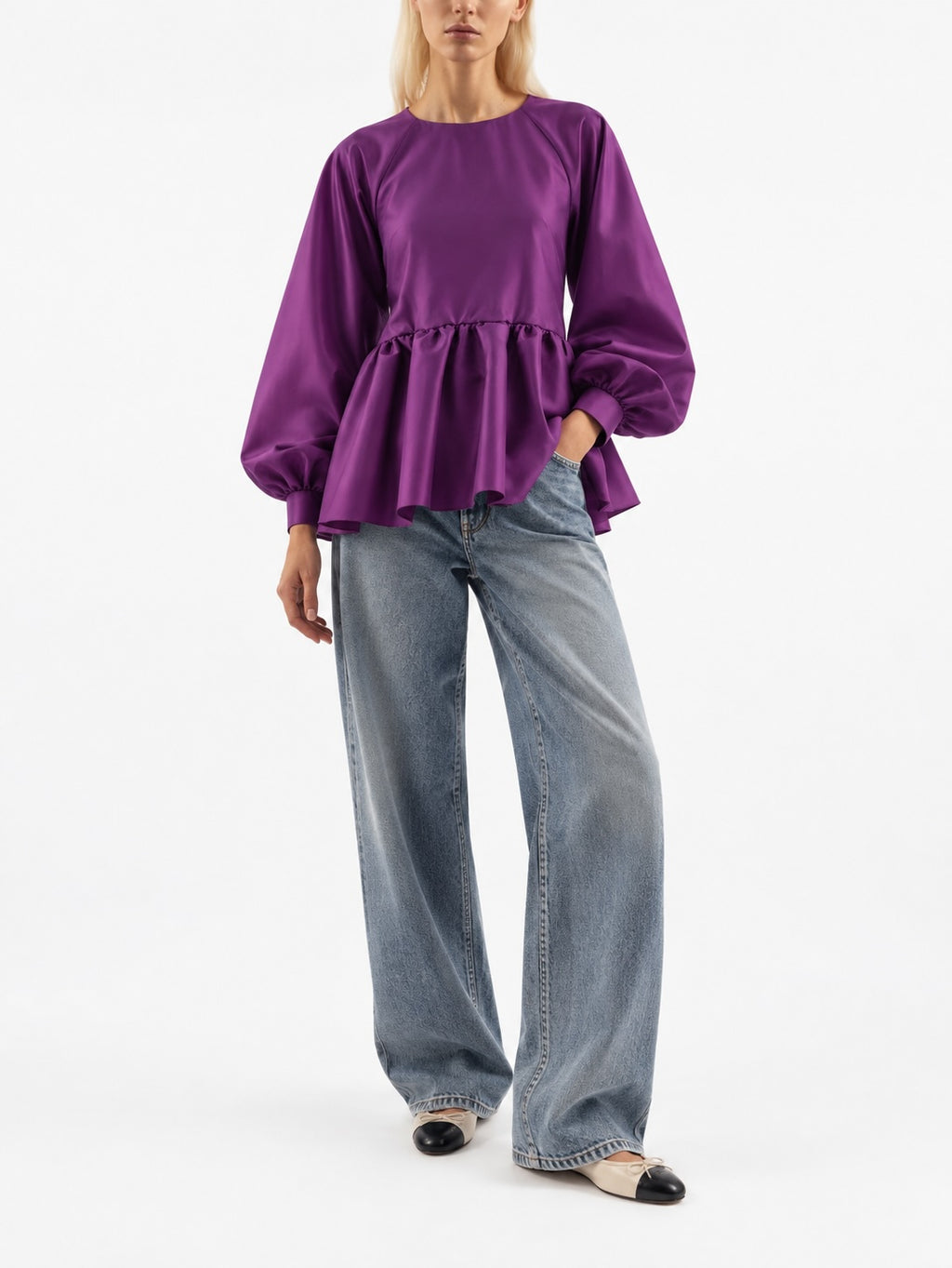 " Purple top "