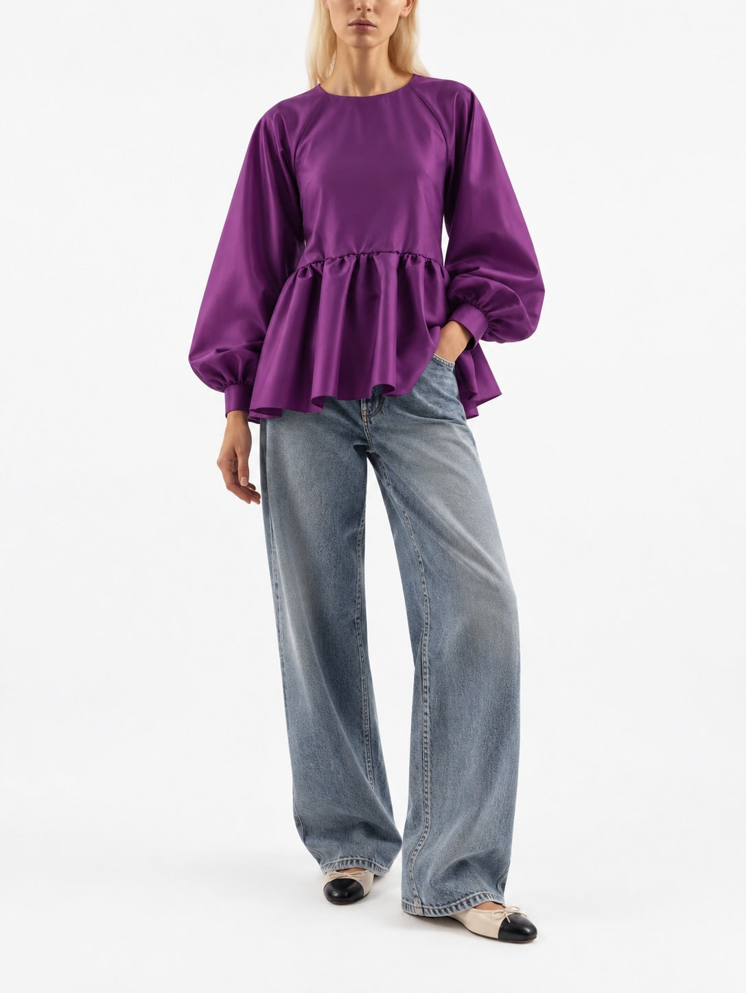 " Purple top "