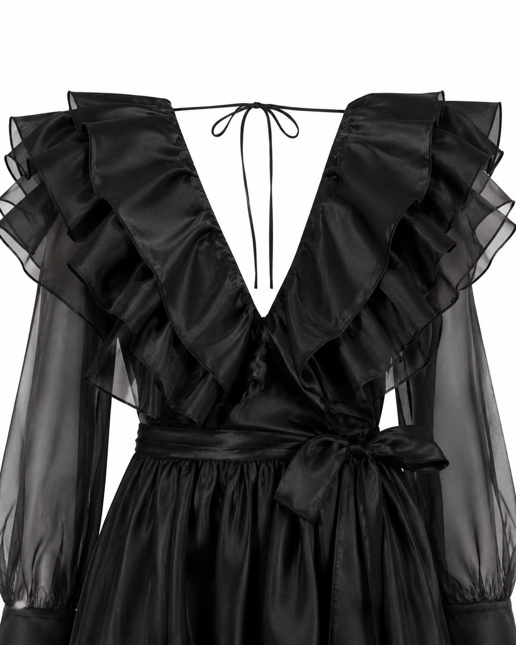 " BLACK RUFFLES "