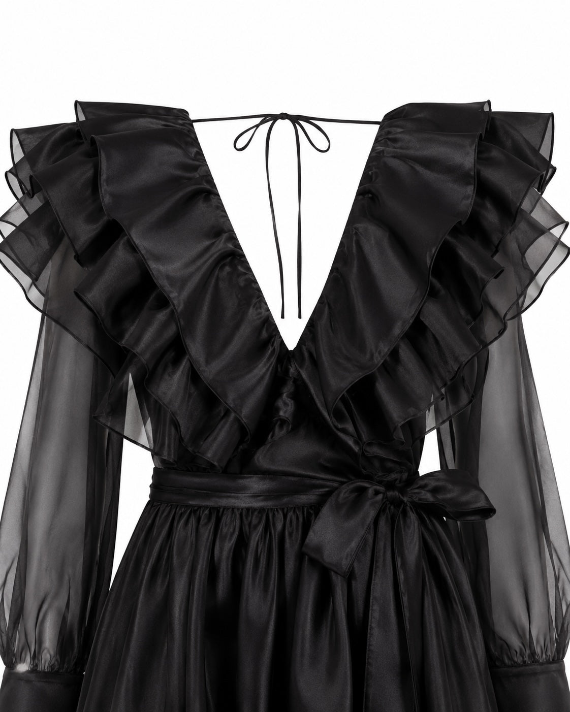 " BLACK RUFFLES "