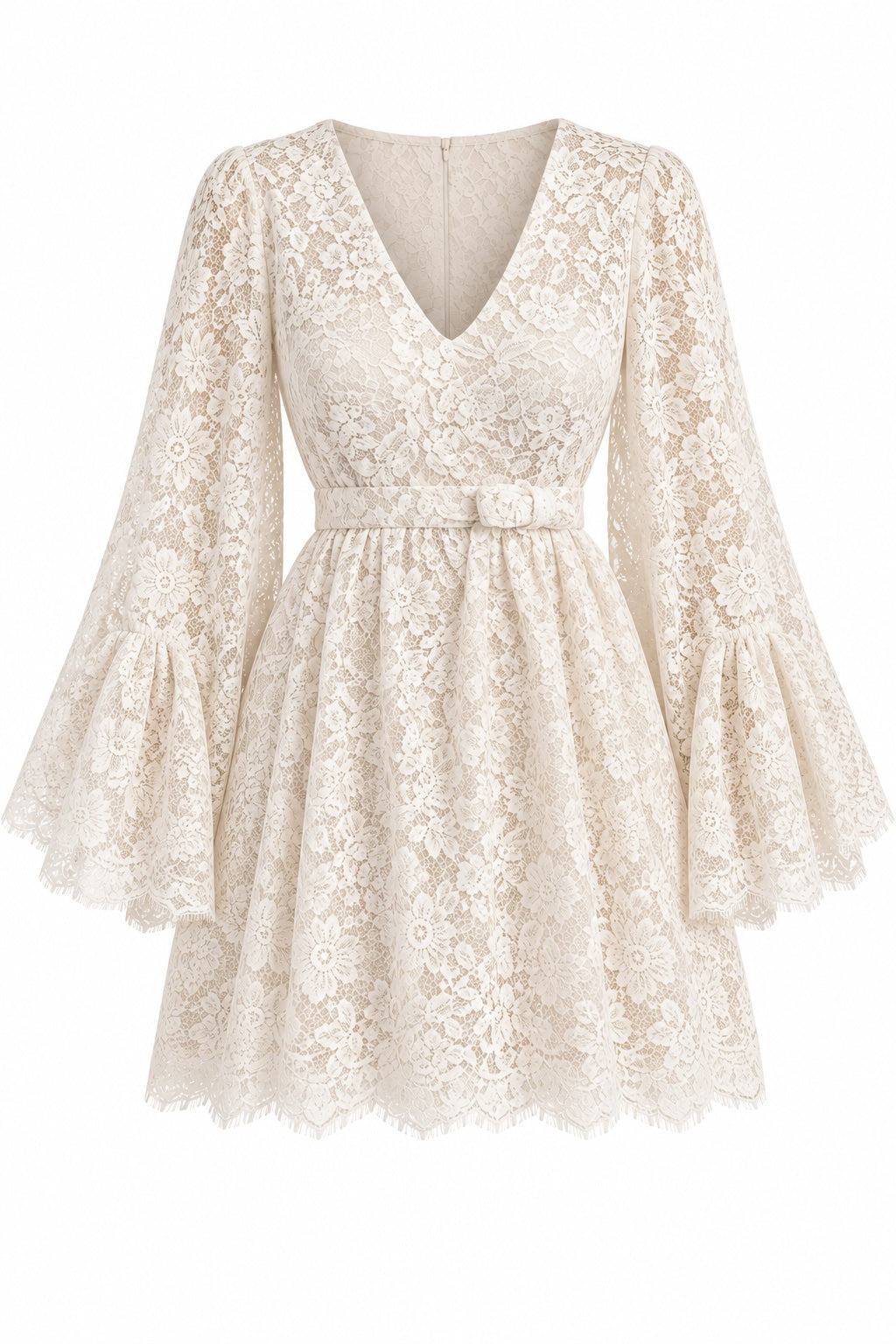 " White lace "