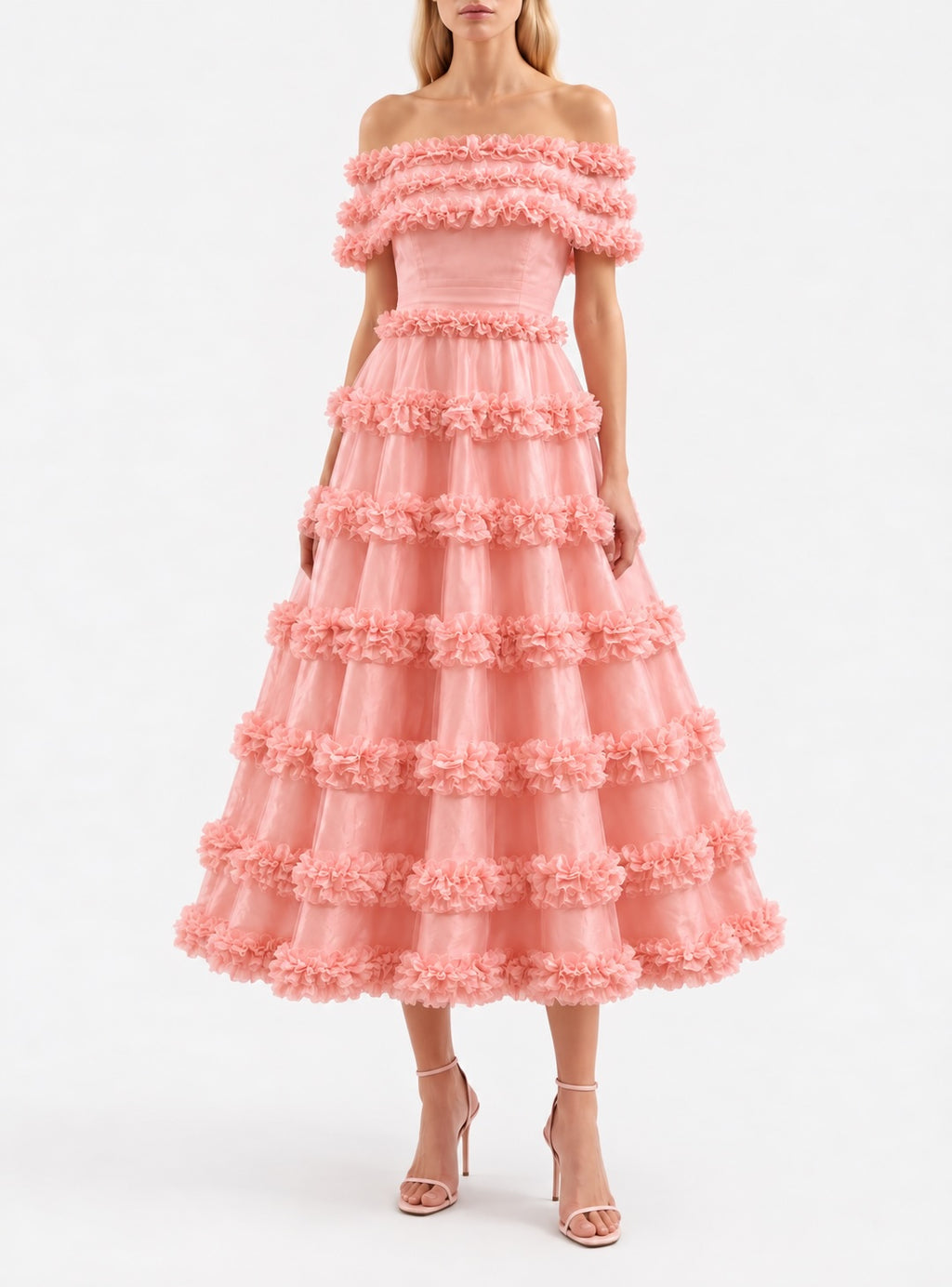 " HAND LINKED RUFFLES "