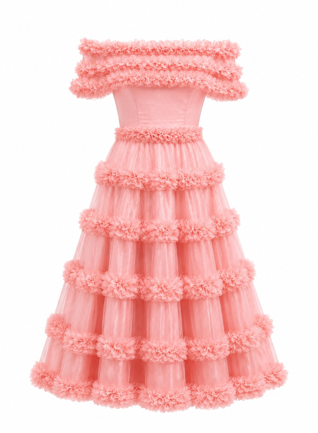 " HAND LINKED RUFFLES "