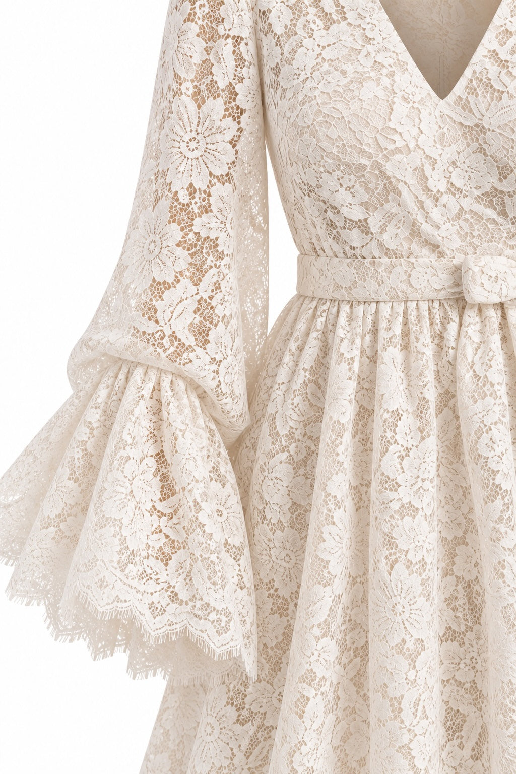 " White lace "