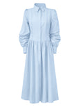 "SKY SHIRTDRESS"