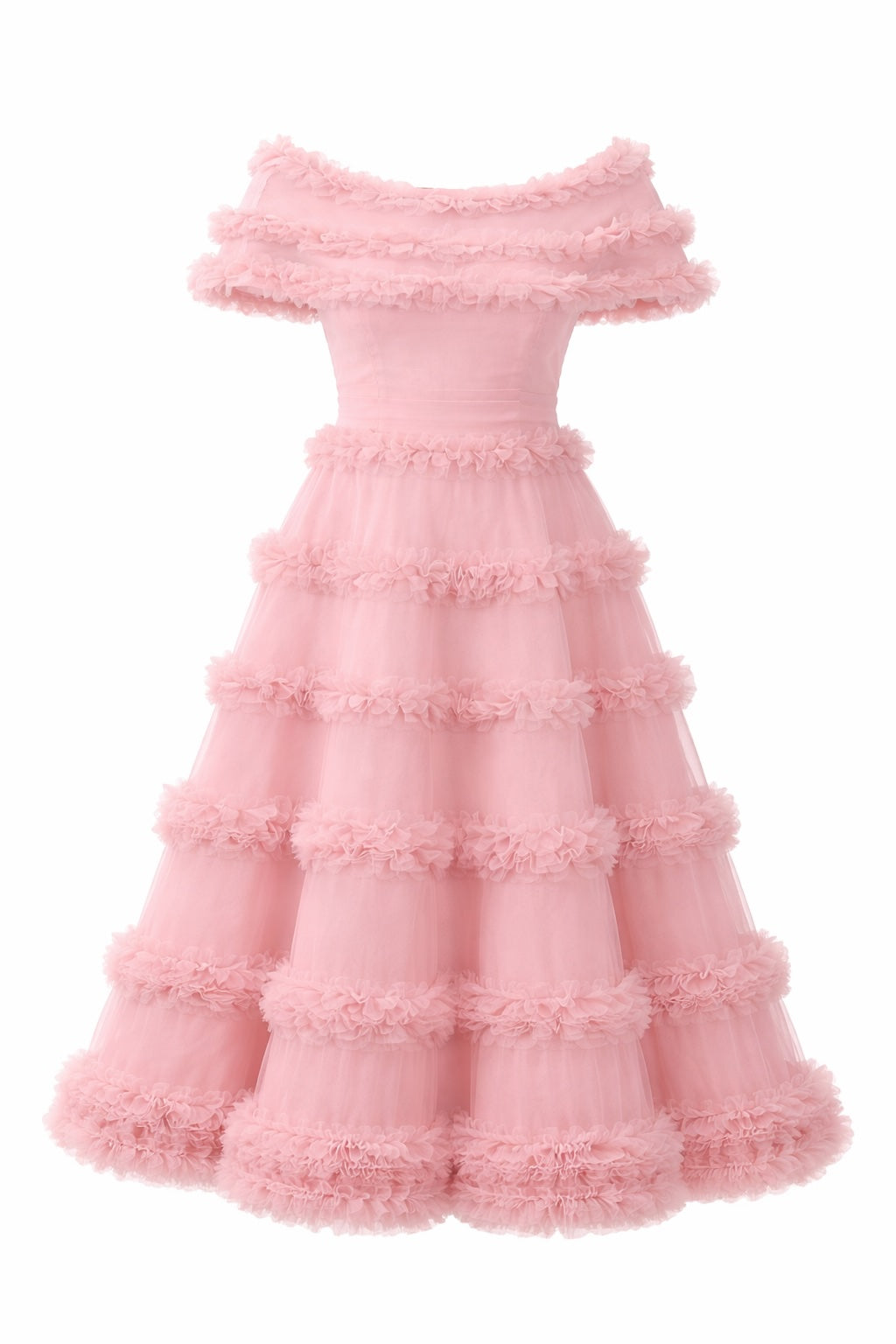 " HAND LINKED RUFFLES "