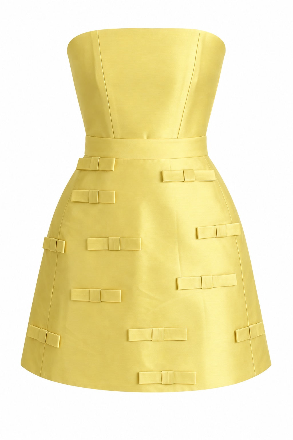 " Little yellow bows/ set "