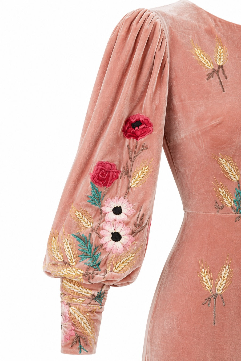 " EMBROIDERY VELVET "