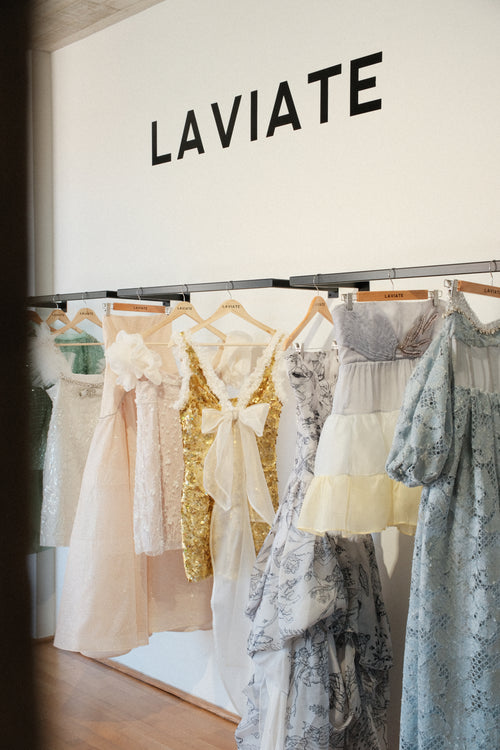 " BABY PINK BEADED DRESS "