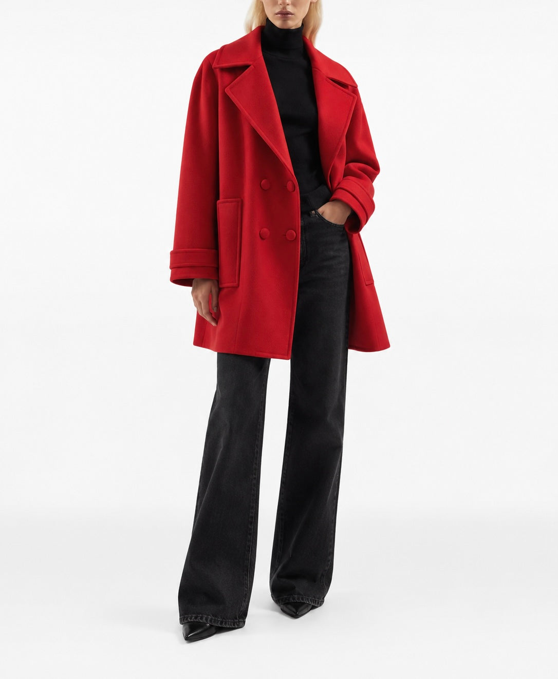 " Double breasted coat "