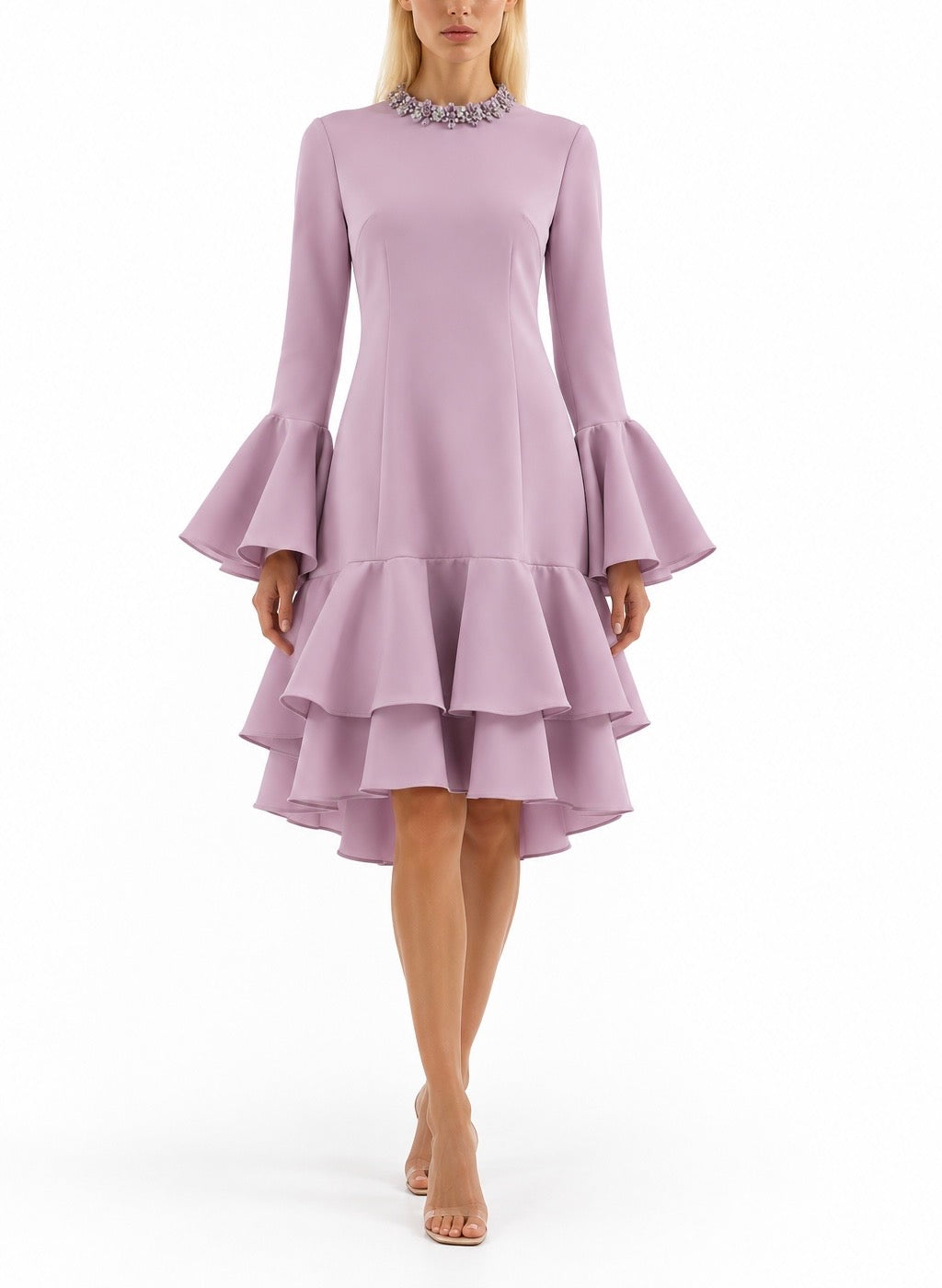 " DALIA / CRYSTAL NECK "