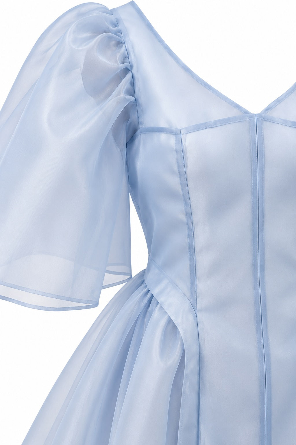 " Puff organza "