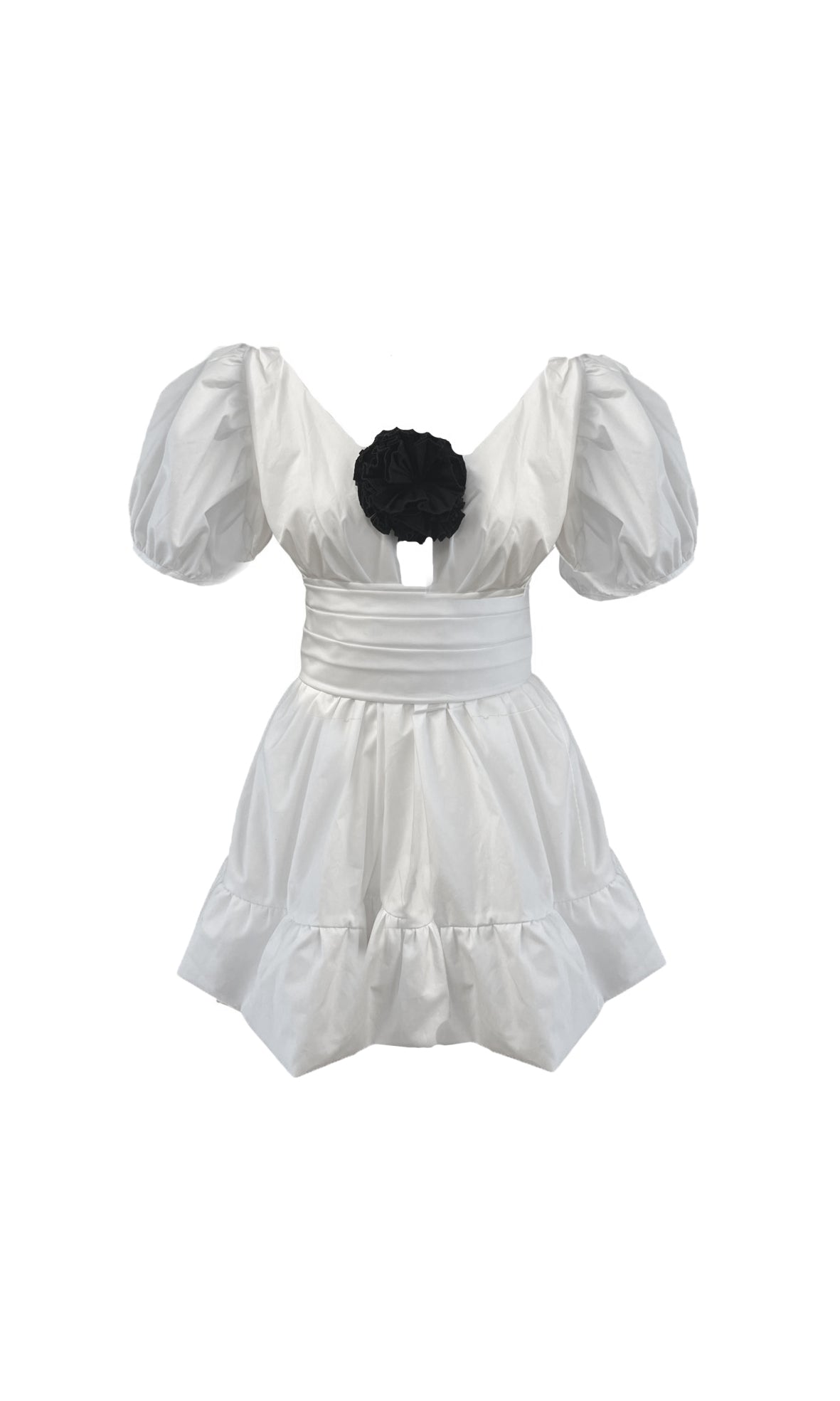 " SHORT WHITE DRESS "