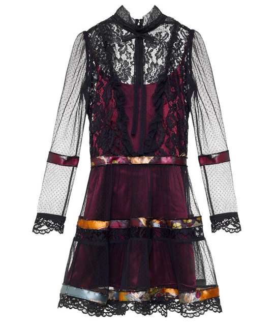 "BROCADE STRIPED SHORT"