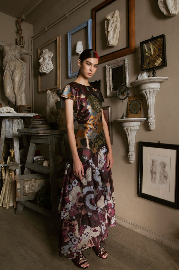 " RUFFLE FLORAL"