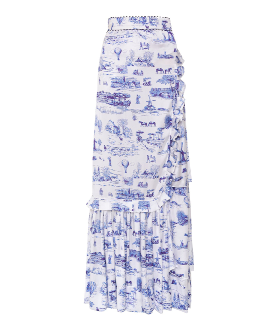 " Printed Skirt"