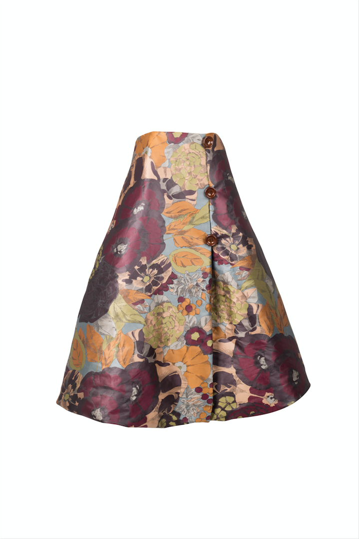 Waist Drape Balloon skirt – L'AUBE BLANC
